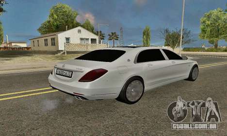 Mercedes-Maybach S600 X222 Exclusive para GTA San Andreas