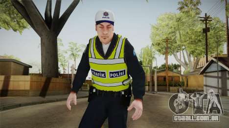 Turkish Traffice Police Officer-Long Sleeves para GTA San Andreas