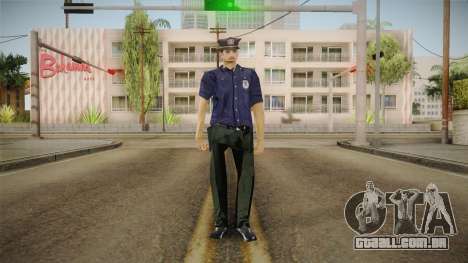 Driver PL Police Officer v2 para GTA San Andreas