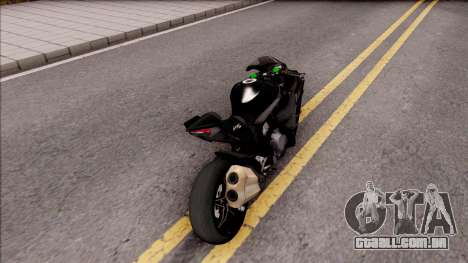 Kawasaki Ninja H2 2017 para GTA San Andreas