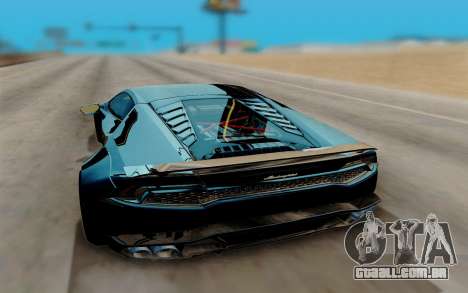 Lamborghini Huracan Custom para GTA San Andreas
