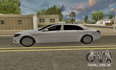 Mercedes-Maybach S600 X222 Exclusive para GTA San Andreas