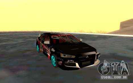 Mitsubishi Lancer Evolution para GTA San Andreas
