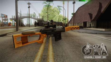 SVD Dragunov para GTA San Andreas