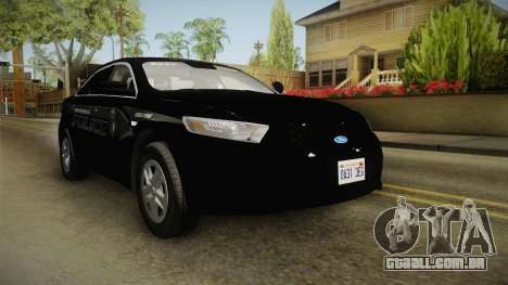 Ford Taurus Stealth 2016 YRP para GTA San Andreas