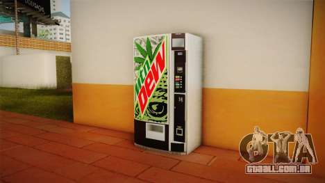 Novas máquinas de venda automática com o Mountai para GTA San Andreas