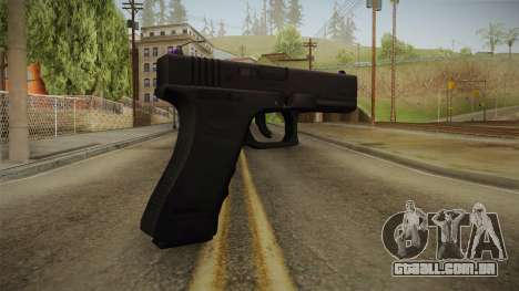 Glock 18 3 Dot Sight Ultraviolet Indigo para GTA San Andreas
