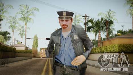 Driver PL Police Officer v4 para GTA San Andreas