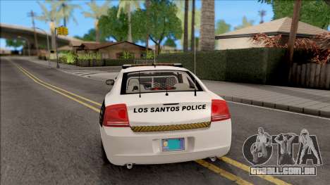 Dodge Charger Los Santos Police Department 2010 para GTA San Andreas