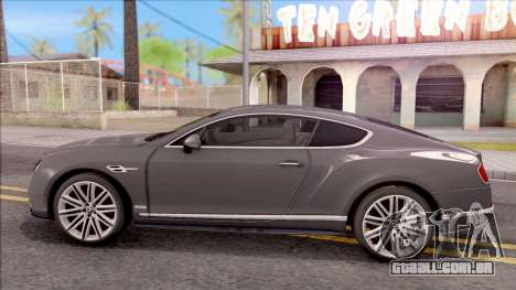 Bentley Continental GT para GTA San Andreas