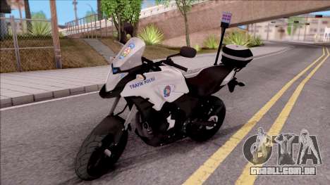 Honda CB500X Turkish Traffic Police Motorcycle para GTA San Andreas