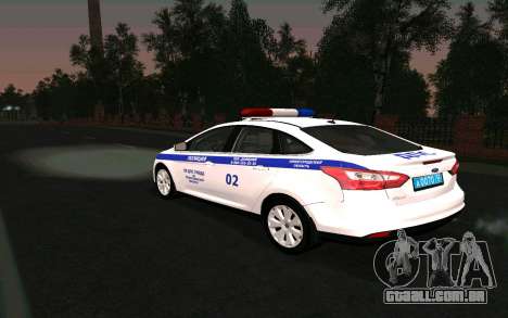 Ford Focus Police para GTA San Andreas