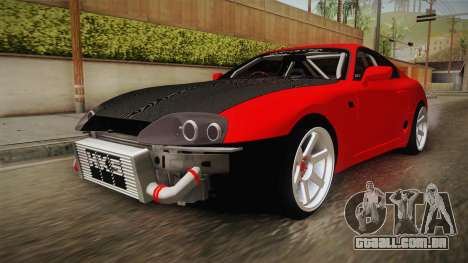 Toyota Supra Drift Monster Energy para GTA San Andreas