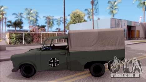 Trabant 601 German Military Pickup para GTA San Andreas