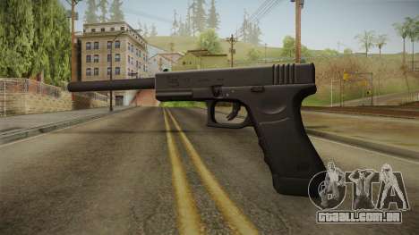 Glock 17 3 Dot Sight with Long Barrel para GTA San Andreas