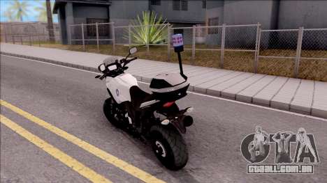 Honda CB500X Turkish Traffic Police Motorcycle para GTA San Andreas