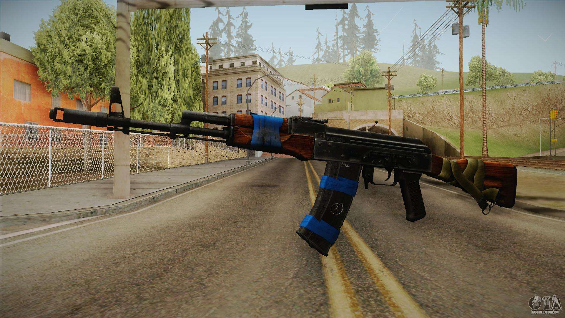 Contract Wars AK-74 [Counter-Strike 1.6] [Mods]