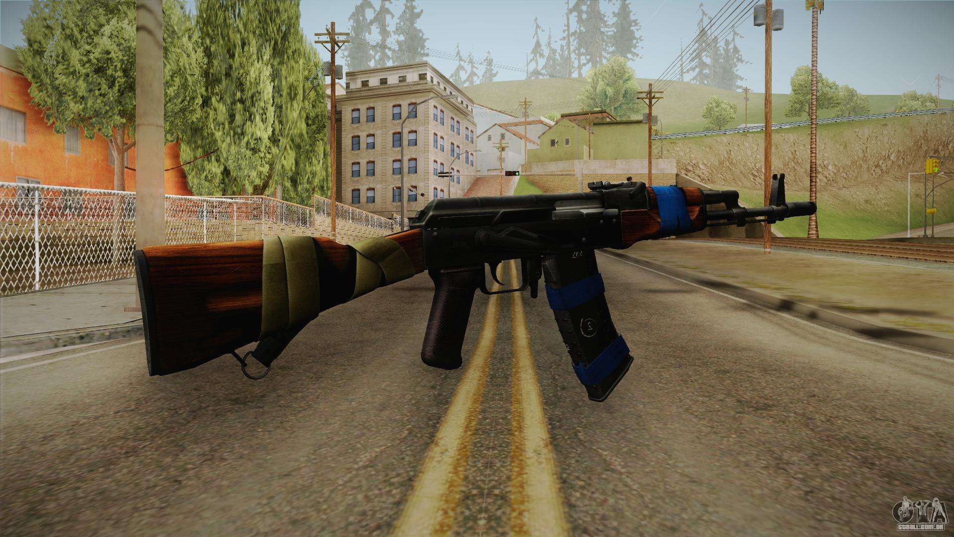 Contract Wars AK-74 [Counter-Strike 1.6] [Mods]