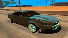 Ford Mustang Azure Inferno para GTA San Andreas