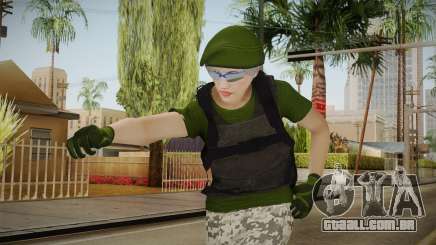 Gunrunning Female Skin v1 para GTA San Andreas