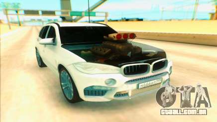 BMW X5 branco para GTA San Andreas
