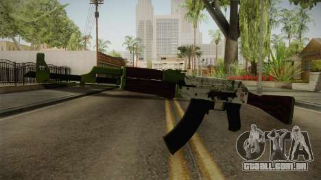 CS: GO AK-47 Hydroponic Skin para GTA San Andreas