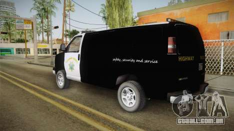 Chevrolet Express CHp para GTA San Andreas