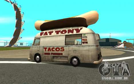 HotDog Fat Tony Tacos Tining 4X4 para GTA San Andreas