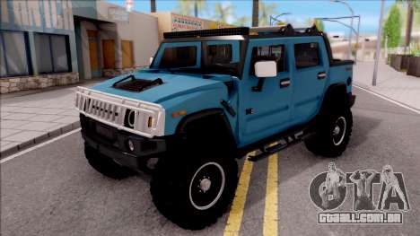 Hummer H2 Sut 4x4 para GTA San Andreas