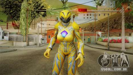 Yellow Ranger Skin para GTA San Andreas