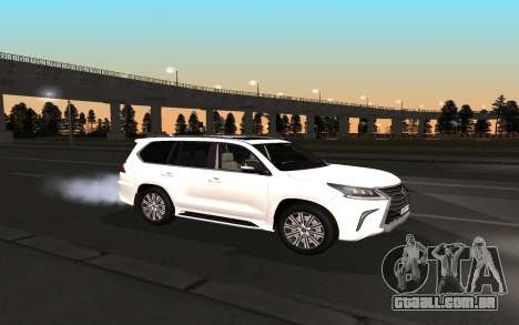 Lexus LX570 2016 para GTA San Andreas