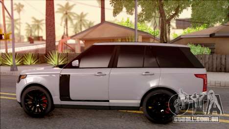 Range Rover Vogue Sport 2017 para GTA San Andreas