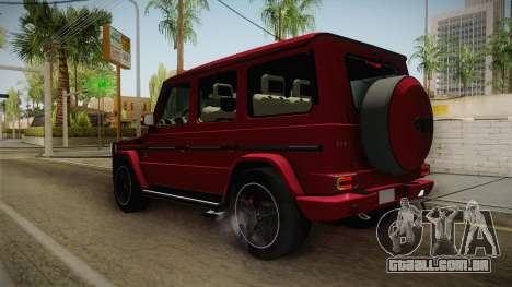 Mercedes-Benz G65 AMG 2013 para GTA San Andreas