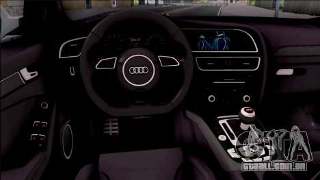 Audi RS4 Avant Edition Tron Legacy para GTA San Andreas