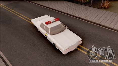 Dodge Monaco Montana Highway Patrol v2 para GTA San Andreas
