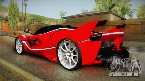 Ferrari FXX-K para GTA San Andreas