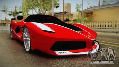 Ferrari FXX-K para GTA San Andreas