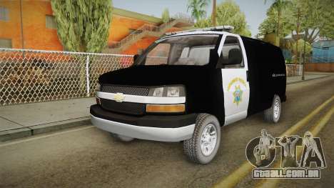 Chevrolet Express CHp para GTA San Andreas