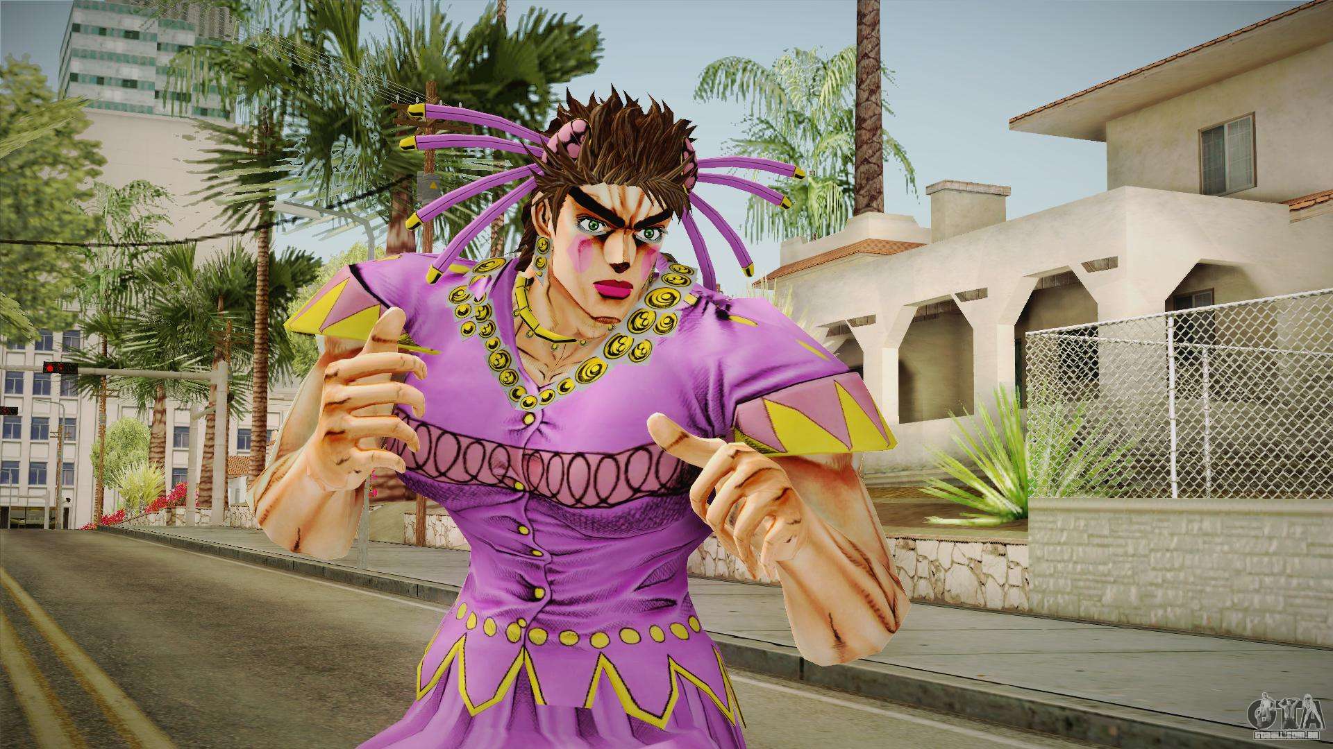 JJBA Eyes of Heaven Tequila Joseph para GTA San Andreas