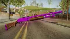 Purple Shotgun para GTA San Andreas