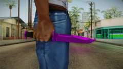 Purple Knife para GTA San Andreas