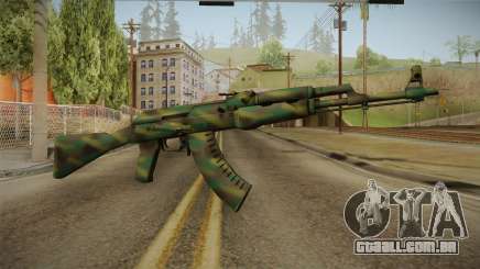 CS: GO AK-47 Jungle Spray Skin para GTA San Andreas