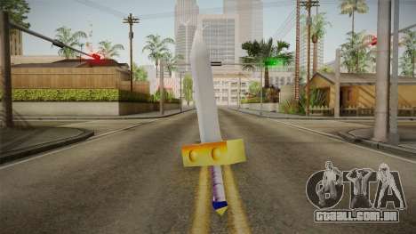 Hyrule Warriors - Kokiri Sword para GTA San Andreas