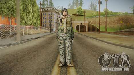 Georgian Soldier Skin v2 para GTA San Andreas