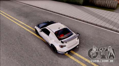 Toyota GT86 Tofu Shop para GTA San Andreas