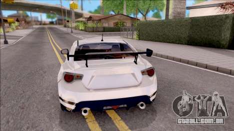 Toyota GT86 Tofu Shop para GTA San Andreas