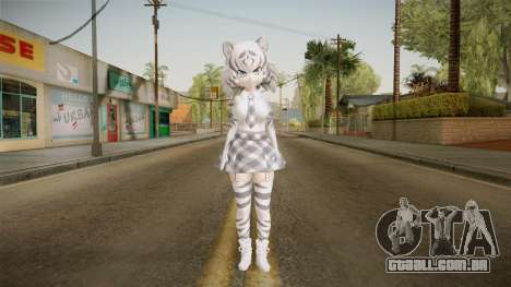 Kemono Friends - White Tiger para GTA San Andreas