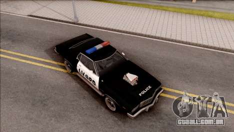 Ford Gran Torino Police LVPD 1975 v3 para GTA San Andreas
