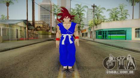 Goku Original DB Gi Blue v2 para GTA San Andreas