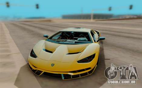 Lamborghini Centenario para GTA San Andreas